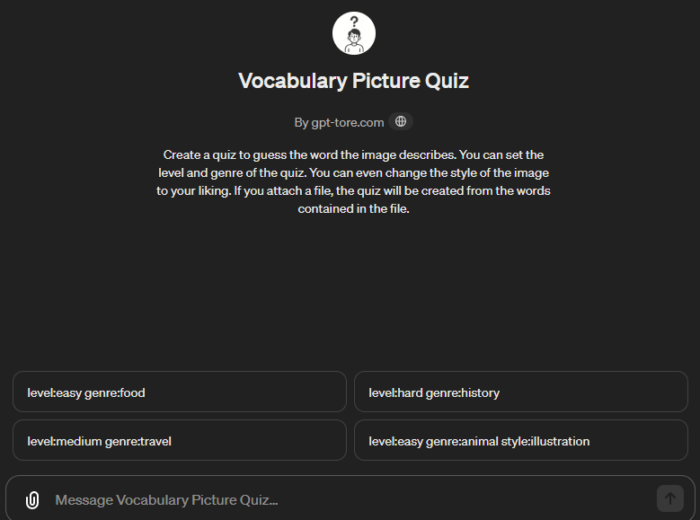 GPTsで作成した面白い画像クイズ